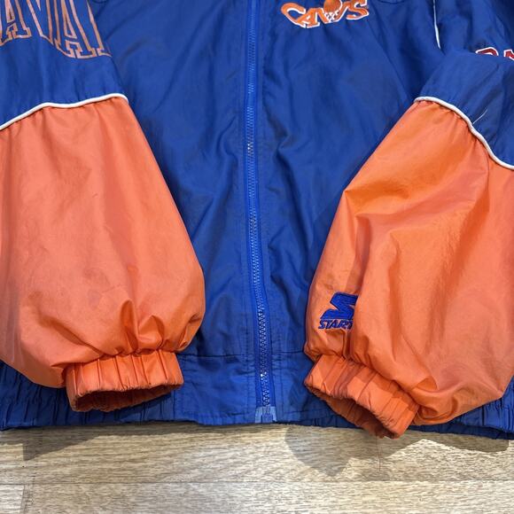 Vintage 90s Rare Cleveland Cavaliers Starter Windbreaker Jacket Cavs Medium - Picture 4 of 16